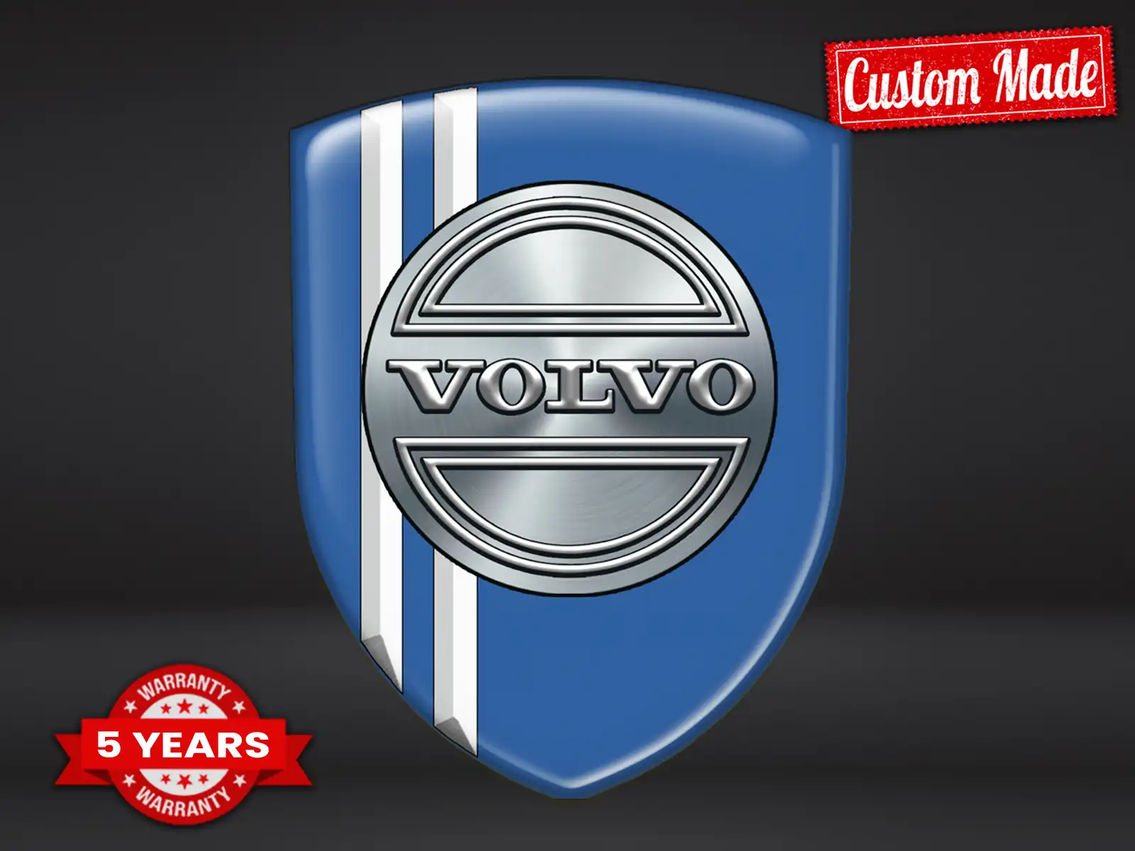 Volvo Sticker Dome Contemporary Chic Max Version Resilient